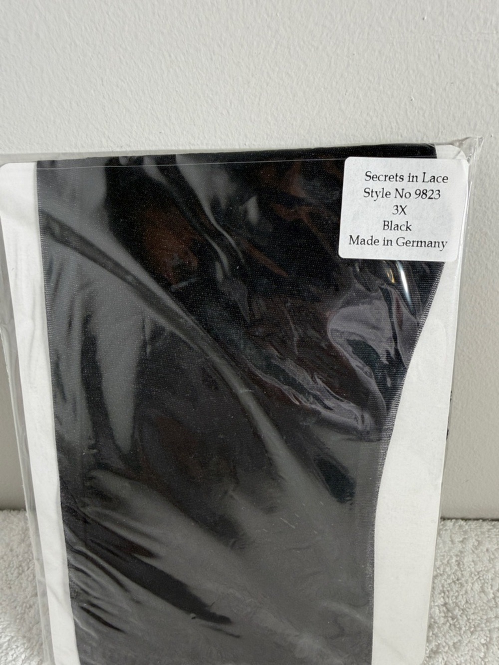 Secrets in Lace Black thigh high stockings 2x